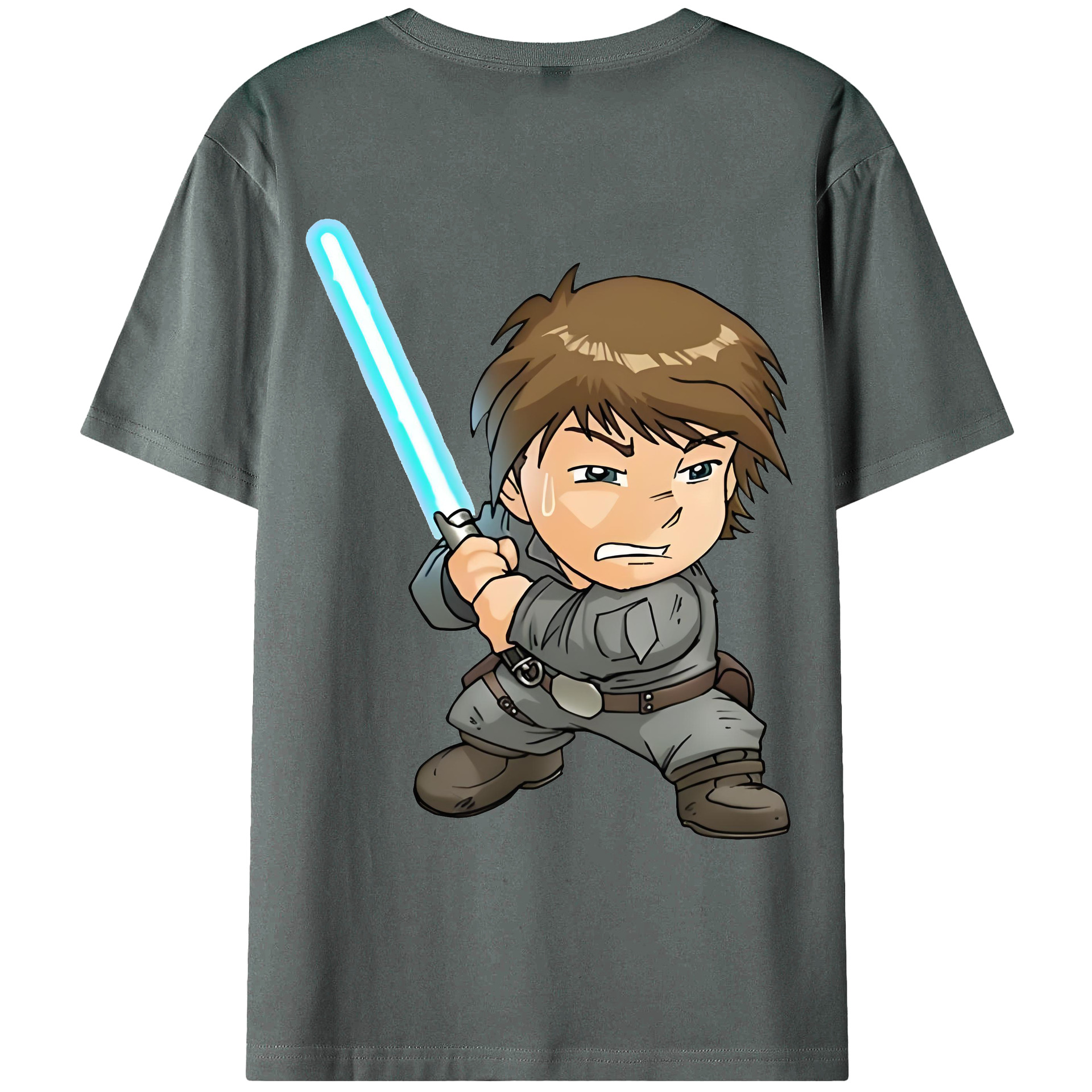 （画像用） スター・ウォーズ Star Wars 綿100％ メンズ半袖Tシャツ（バックプリント） 通気性